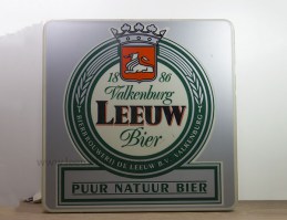 leeuw bier lichtreclame vierkant jaren 80